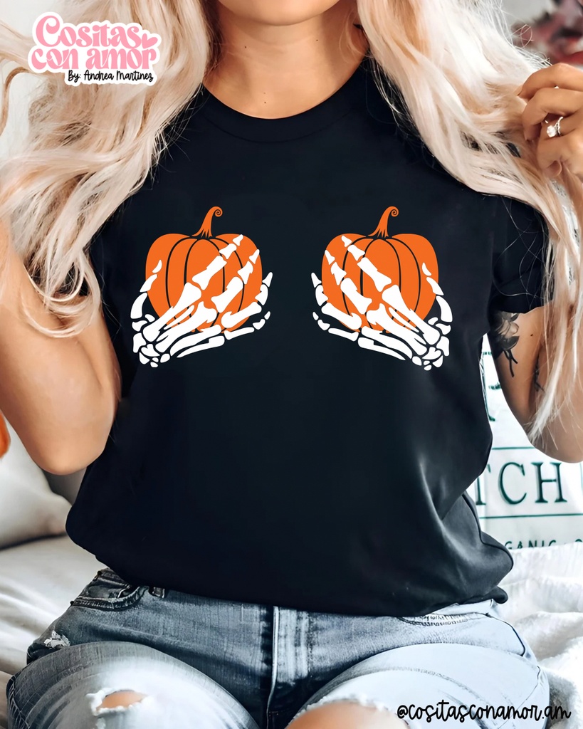 Camiseta calabazas